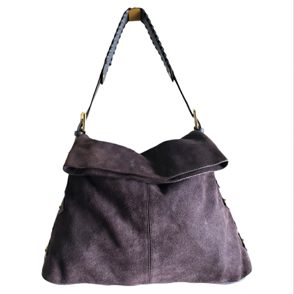 AIMEE KESTENBERG Leather/Suede Hobo Purse - Picture 1 of 15